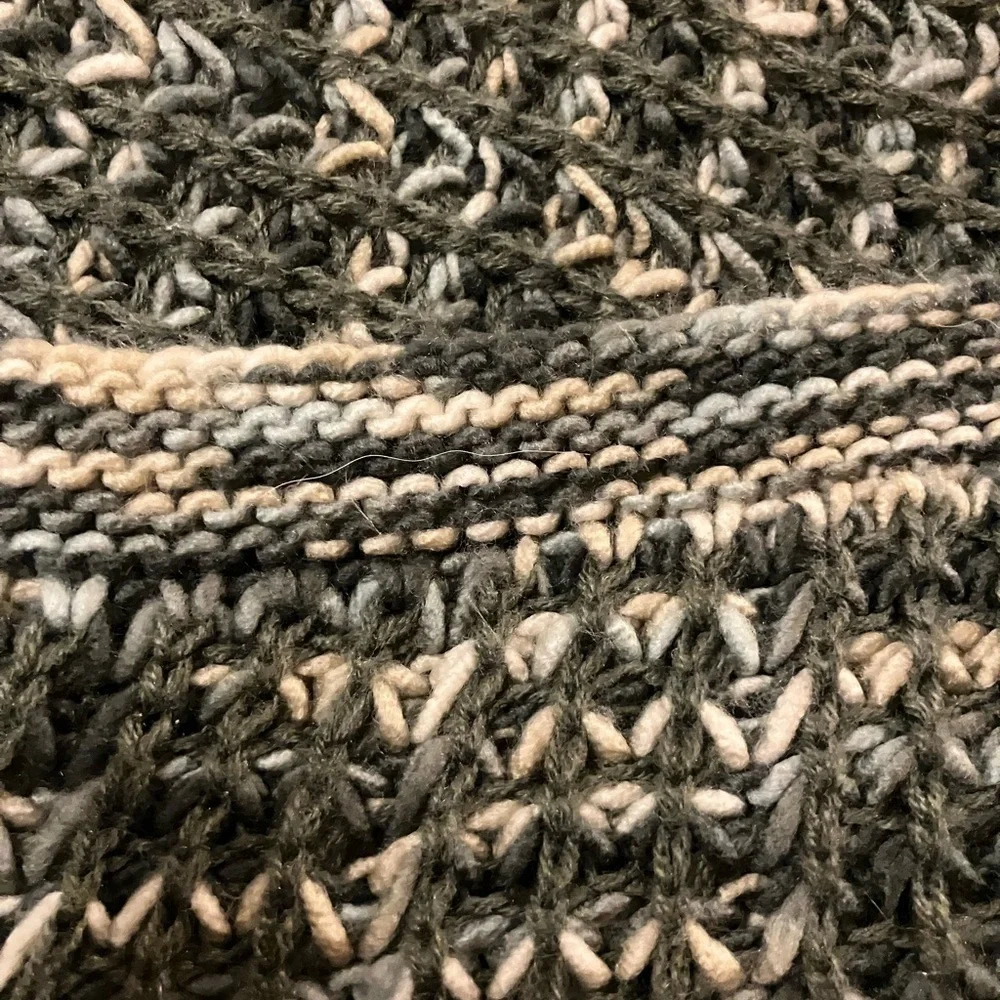 Laura Ashley acrylic throw super soft crochet perfect for all seasons neutral